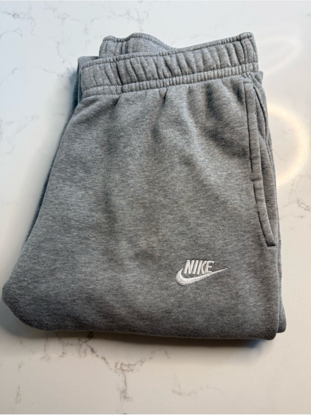 Nike Club Fleece Open Hem Sweatpants Men’s Medium Gray BV2707-063